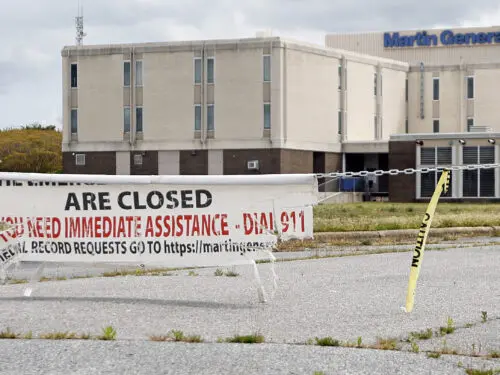 Vacant Martin General Hospital