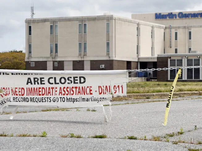 Vacant Martin General Hospital