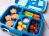 Kid school lunch bento box set, healthy food options for toddler and young kids.