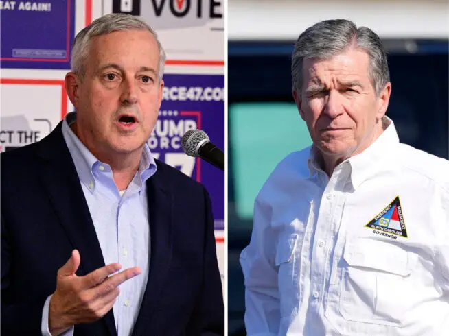 Michael Whatley, Roy Cooper